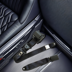 Vente en gros de ceintures de sécurité classiques en nylon à 3 points pour voitures et avions, ceintures de sécurité en acier polyester pour Volkswagen Toyota de Chine - Product Image 2