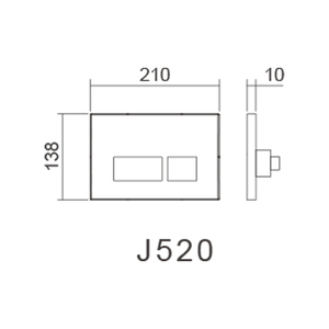 Panel <span class=keywords><strong>de</strong></span> botones ABS <span class=keywords><strong>de</strong></span> doble descarga, <span class=keywords><strong>cisterna</strong></span> oculta para inodoros, tanque <span class=keywords><strong>de</strong></span> agua cromado galvanizado, Material ABS cromado <span class=keywords><strong>de</strong></span> alta calidad - Product Image 3