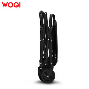 WOQI 접이식 웨건, 모든 지형 바퀴가 장착된 접이식 정원 카트, 야외 캠핑, 스포츠, 쇼핑, 정원 가꾸기용 - Product Image 6