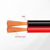 PVC-isoliertes Anschlusskabel 2,5mm² 2-adrig 300V Mehradriges Kupferkabel für Elektronische Geräte Innenverkabelung