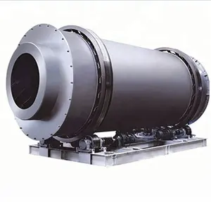 Secador rotativo de três cilindros fabricante de tambor, equipamento de secagem industrial para fertilizante