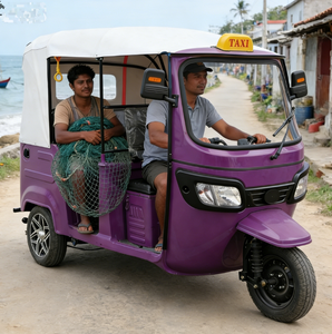 Nuevo Modelo de Tuk Tuk Eléctrico de 3 Ruedas, <span class=keywords><strong>Taxi</strong></span> de Pasajeros en Venta, Auto Rickshaw con Batería de Largo Alcance - Product Image 4