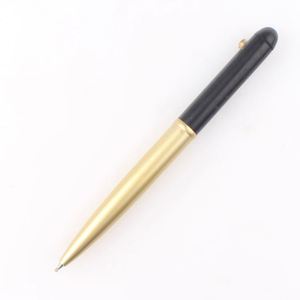 Advertising New Brass Wood Metal Roller Gel <b>Pen</b> With Custom Logo Neutral Creative Premium Pretty Twist Luxury Executive Sign - Product Image 3