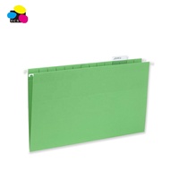 Carpeta de archivos colgante con gancho de forma plana de tamaño carta respetuosa con el medio ambiente de colores surtidos 25 uds por caja archivos de suspensión