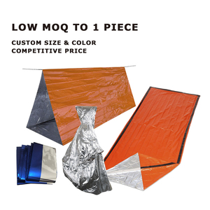Mantas Térmicas Impermeables de Mylar, Ligeras, Cálidas, para Primeros Auxilios, <span class=keywords><strong>Rescate</strong></span>, Emergencias, Clima Frío - Product Image 2