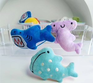 Mini jouet à mâcher en peluche pour chien, dessin animé, avec son - Product Image 2