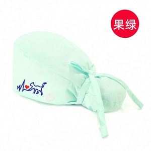 Gorras quirúrgicas ajustables, gorro de trabajo, soporte para cola de caballo, gorros de enfermería Bouffant con botones, turbante de pelo largo, gorros para mujeres y hombres - Product Image 3