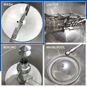 Bière automatique de brasserie de 5000 <span class=keywords><strong>litres</strong></span> faisant la machine avec la chaudière à vapeur de réservoir de Fermtation de brasserie pour la brasserie - Product Image 4