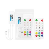 Contrôleur de musique LED SPI RGB Dream Color PWM Monocouleur 5-24V DC pour éclairages de scène à LED Pixel et accessoires d'éclairage
