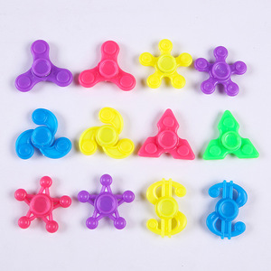 4cm trẻ em Fidget Spinner nhựa mini ngón tay Spinner vỏ trứng phụ kiện đồ chơi giáo dục bán buôn - Product Image 5