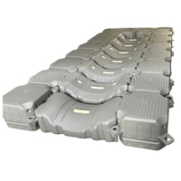 Dock flottant en plastique de haute qualité avec des rouleaux