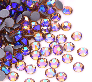 Vendita all'ingrosso della fabbrica <span class=keywords><strong>gioielli</strong></span> Ss10ss12 di alta qualità AB Color Hot Fix strass di cristallo di strass - Product Image 2