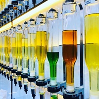 Máquina Manual de Llenado de Líquidos con Dispensador de Perfume de Vidrio para 12 Botellas de Aceites Esenciales