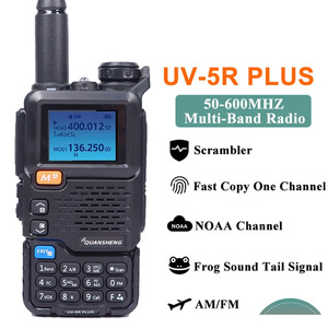 Radio Portatile Quansheng UV-5R Plus, Walkie Talkie ad Alta Potenza 10W con 200 Canali, Ricezione AM/FM Aviazione per Uso Esterno - Product Image 3