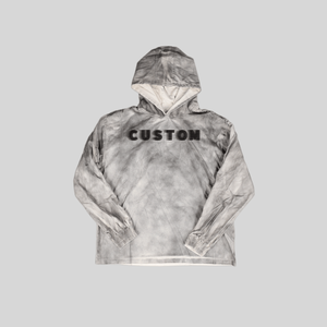 Sudadera con Capucha Personalizada para Hombre, Estilo Vintage, Lavada, con Serigrafía, Casual, Desgastada - Product Image 3