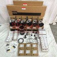 Kit de chemises de cylindre pour moteurs diesel Cummins 4BT, 6BT, 6CT, 6LT, 4BTA, 6BTA, 6CTA, QSX15, M11, NT855, X15, ISX – Kits de reconstruction pour excavatrices