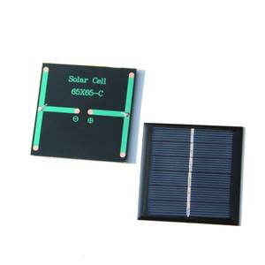 Мини-портативный квадратный Солнечный PV-модуль 0,6 Вт 3 В, поликристаллическая мини-солнечная панель 65*65 мм - Product Image 1