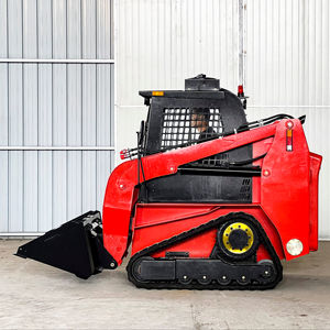 جرافة انزلاقية منخفضة التكلفة بمحرك بنزين جرافة ديزل انزلاقية رخيصة مع دلو - Product Image 1