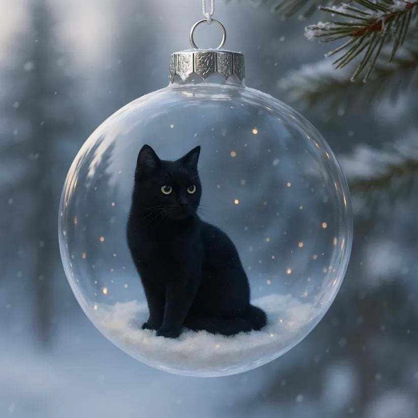 12 chats noirs