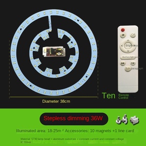 Module LED COB rond 4W blanc chaud 3500K AC 220V Garantie 3 ans Éclairage intérieur CRI 80 Dimmable 5000 lm - Product Image 6