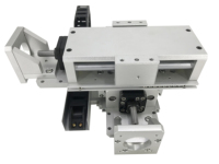 Machine de gravure laser automatique CNC électrique manuelle avec table coulissante, guidage linéaire à roulement, aluminium 6061 LYKR60S-300, sortie d'usine