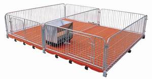 Stall de sevrage pour porcelets en acier inoxydable durable pour élevage de porcs - Product Image 4