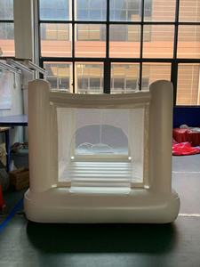 Castillo Inflable Silencioso Sin Cables, Castillo Brincolín Blanco para Niños, Enviado en Bolsa de Transporte - Product Image 6