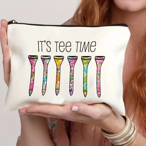 Decoraciones de cumpleaños Bolsa de cosméticos Impreso personalizado Moda única Impreso Regalo especial para cumpleaños - Product Image 3