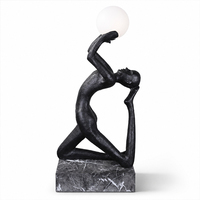 Escultura de Arte Abstracto Moderno, Figura Hecha a Mano en Resina de Fibra de Vidrio FRP, Estatua Personalizada para Decoración de Jardín y Arte Público al Aire Libre