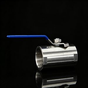 1 Pièce Vanne à boisseau sphérique en acier inoxydable, filetage NPT femelle, pour conduite d'eau, vanne d'arrêt, 1/4 à 2 pouces, poignée à levier, passage plein, ensemble de pose - Product Image 4