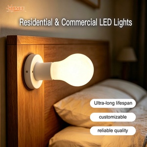 <span class=keywords><strong>Ampoule</strong></span> LED à filament givré A19 A60 E27 4W 6W Dimmable Blanc chaud 2700K CRI80 Télécommande Certifiée CE 90 Lm/W 50000 heures - Product Image 1