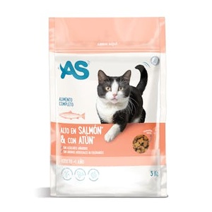 อาหารแมวโต สูตรแซลมอนและอะมอนด์ AS 3กก. - Product Image 1