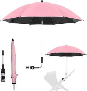 Protection solaire <span class=keywords><strong>UV</strong></span> de haute qualité, parapluie de poussette de bébé portable étanche à la pluie avec pince universelle - Product Image 1