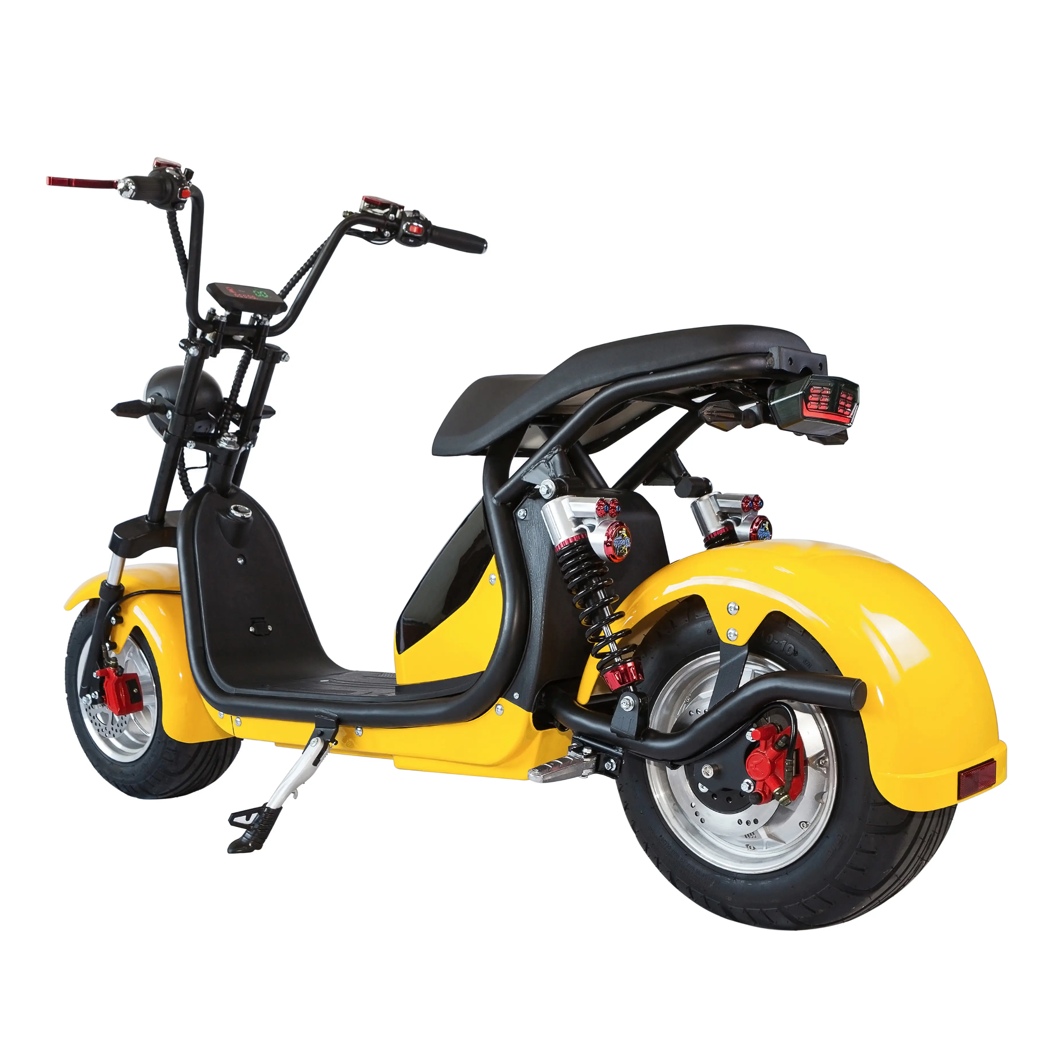 Eec/Coc Certificated Electric Tricycles 1500w Double Seat 2 Wheel Electric Scooters Adult
