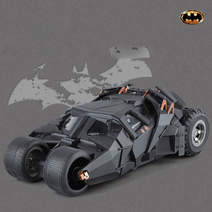 Licenza genuina di alta qualità <span class=keywords><strong>1</strong></span>:18 Dark Knight Trilogy Batmobile modellino di auto a forma di coda Spray Design unico regalo per adulti - Product Image 3
