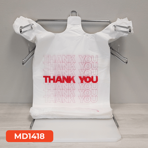 ถุงใส่เสื้อยืด ถุงพลาสติก ถุงช้อปปิ้ง ถุงร้านอาหาร ขอบคุณ - Product Image 6