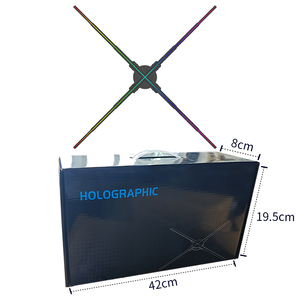 100cm 4 lưỡi <span class=keywords><strong>3D</strong></span> Hologram Projector fan với <span class=keywords><strong>HDMI</strong></span> hỗ trợ cho độ nét cao hiển thị LED displai - Product Image 4