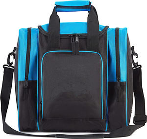 Factory Custom Stylish Durable Men Women Sport Bowling Bag for Single Ball Tote Bag with Padded Ball Holder - Product Image 1