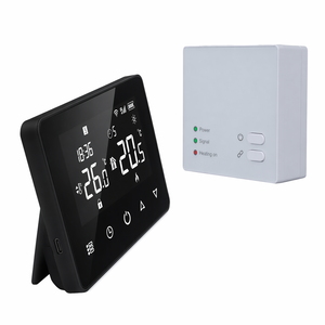 <span class=keywords><strong>Thermostat</strong></span> mural programmable hebdomadaire 220V à radiofréquence pour chaudière à gaz et <span class=keywords><strong>chauffe</strong></span>-<span class=keywords><strong>eau</strong></span>, écologique, pour cuisines et hôtels - Product Image 2
