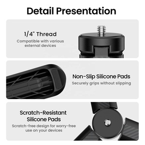 Mini trépied ultra compact 35g 88mm 1/4in ABS 2.5KG Silicone pour GoPro DJI Insta360 <span class=keywords><strong>Action</strong></span> <span class=keywords><strong>Cam</strong></span> Fournisseur - Product Image 6