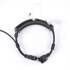 Baofeng-Auriculares de teléfono con micrófono de garganta telescópica, auricular con vibración, radio, walkie-talkie, <span class=keywords><strong>UV9R</strong></span> Plus, BF9700, 2 uds., 2 unidades - Product Image 4