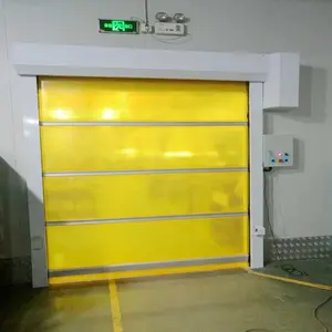 Big Warehouse Used Flexible PVC High Speed Roller Shutter Doors