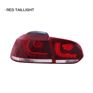 Phụ kiện ô tô cho Volkswagen golf 6 đèn hậu lắp ráp golf 6 GTI sửa đổi R20 Đen Led nước chảy lần lượt tín hiệu - Product Image 5