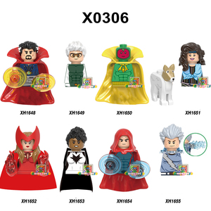 X0306 Siêu Anh Hùng Bác Sĩ Lạ Phù Thủy Tầm Nhìn Thor Mini Hành Động Hình Trẻ Em Giáo Dục Xây Dựng Khối Hình Nhựa Đồ Chơi Gạch - Product Image 6