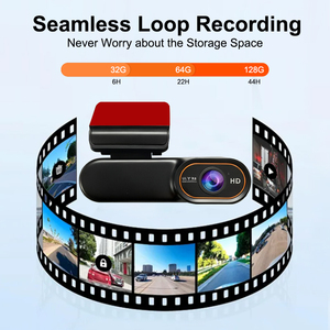 Caméra embarquée 4G 2 canaux 1080p HD, enregistreur vidéo de voiture, vision nocturne, double enregistreur de conduite, <span class=keywords><strong>DVR</strong></span> de voiture pour voiture - Product Image 5