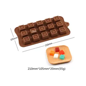 सिलिकॉन चॉकलेट मोल्ड गैर छड़ी बहु आकार 3D 50 के लिए अनुकूलित नए नए साँचे केक उपकरण सिलिकॉन मोल्ड पाक 3 दिनों Accepptable