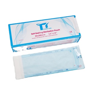 Buste per Sterilizzazione Dentali Monouso Autosigillanti, <span class=keywords><strong>Film</strong></span> Estensibile Idrosolubile di Alta Qualità - Product Image 2