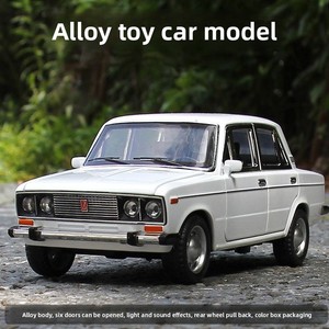 1/18 Aleación <span class=keywords><strong>de</strong></span> simulación Lada coche modelo niños fundición a presión juguete colección regalo aleación coche modelo - Product Image 4