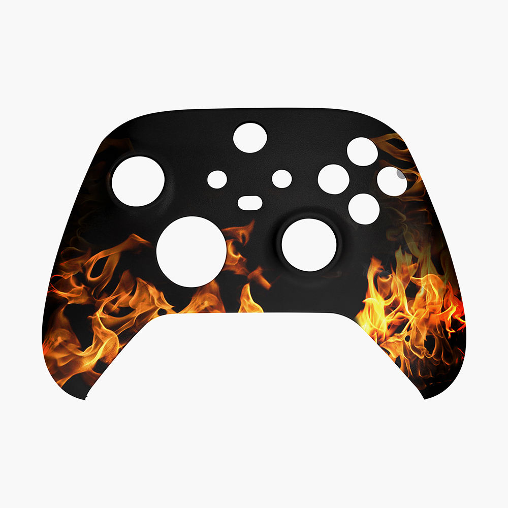 EXtremeRate Replacement Faceplate Cover For Xbox One Elite Controller Series 2 (Model 1797), Custom Front Housing Shell For Xbox Elite Series 2 Core - Glow In Dark - The Awakening Of