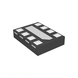 แผ่นสัมผัส8 XFDFN การจัดการพลังงานอิเล็กทรอนิกส์ส่วนประกอบ AP7344D-1818RH4-7ช่องทางผู้ผลิต - Product Image 1